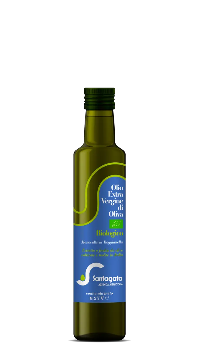 Olio extravergine di oliva biologico Roggianella